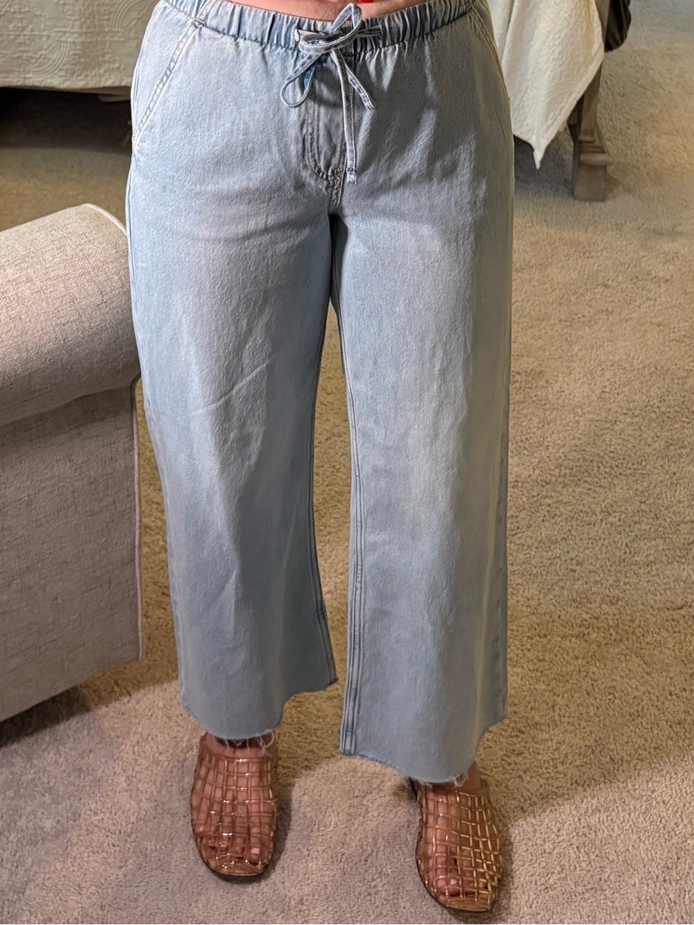 Gap Drawstring Denim Jeans